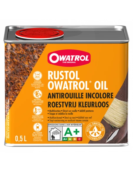 Antirouille Owatrol 0.5 litre incolore - OWATROL