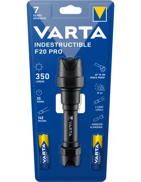 Lampe De Poche Indestructible F20 Pro Varta