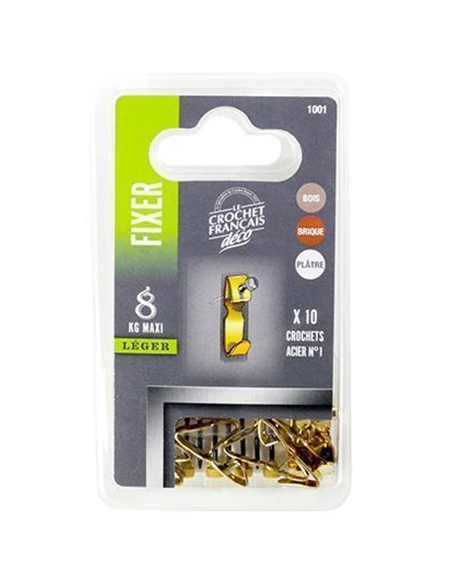 Crochet Laiton X10 N°1 - CROCHET X