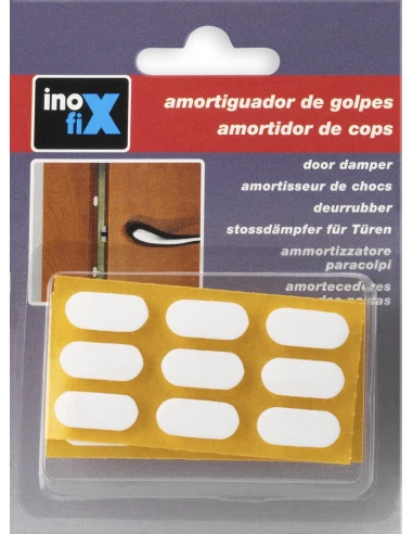 Amortisseurs de chocs adhésifs blanc x18 - INOFIX