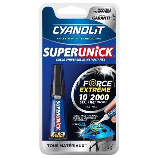 colle gel extrême 3g blister cyanolit