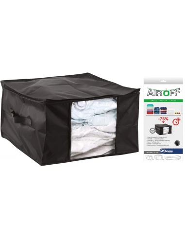 Malle souple ref eve761-01 40x40x25 cm av housse vide air