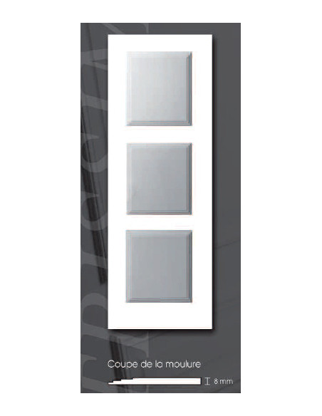 Kit Porte Trissimo Tsm 83 Cm - THEARD