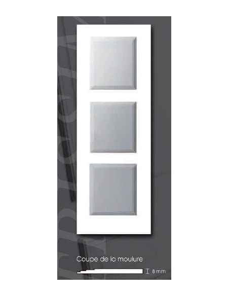 Kit Porte Trissimo Tsm 83 Cm - THEARD