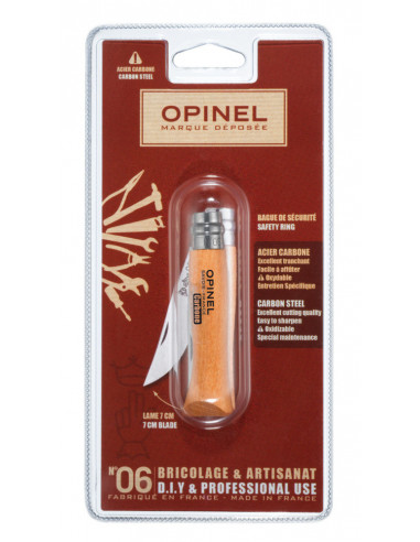 Opinel Blister N°6 Carbone - OPINEL