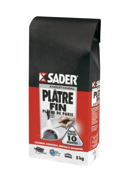 Plâtre fin 1kg - SADER