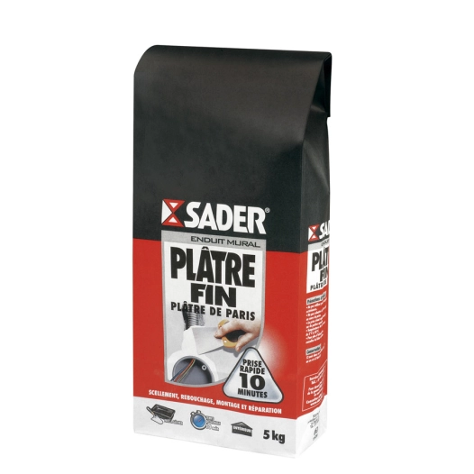 SADER Plâtre fin_5kg - SADER