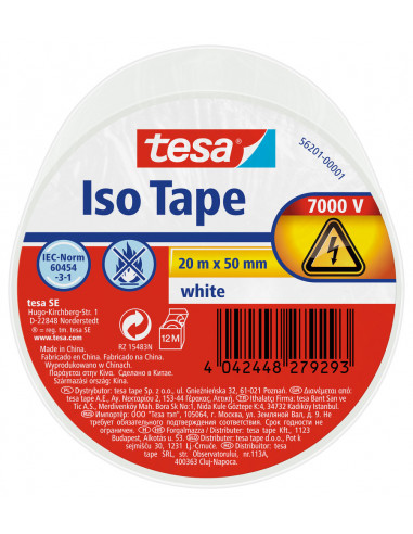Tesa T Usag Blanc 20mx50 56201 - TESA