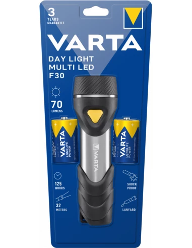 Lampe Torche DAY LIGHT F30 Multi LED - VARTA