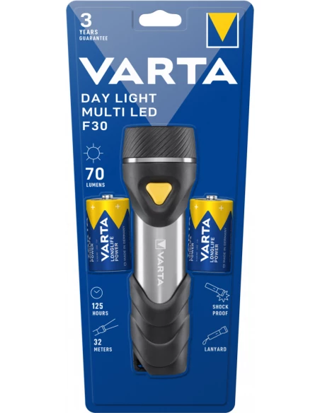 Lampe Torche DAY LIGHT F30 Multi LED - VARTA