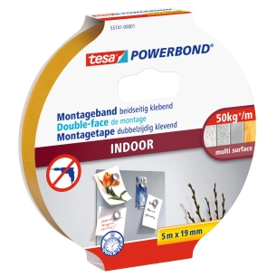 Tesa Dbl Face Int 5x19 55741 - TESA