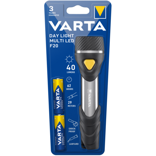Lampe Torche DAY LIGHT F20 Multi LED - VARTA