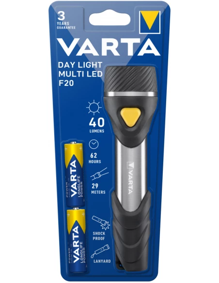 Lampe Torche DAY LIGHT F20 Multi LED - VARTA