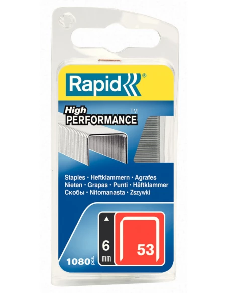 Agrafes (X1080) Rapid 53/6mm - RAPID