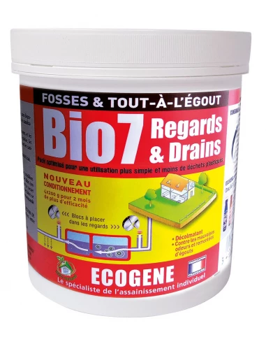 Bio7 Regard Et Drains 4x200g - ECOGENE