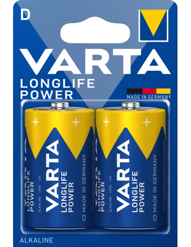 Blister de 2 x LR20 - D - VARTA