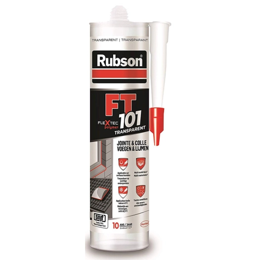 Mastic Ft101 Transparent 280ml - RUBSON