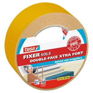 Fixer Sols - Double Face Extra Fort - Sols Irréguliers - TESA