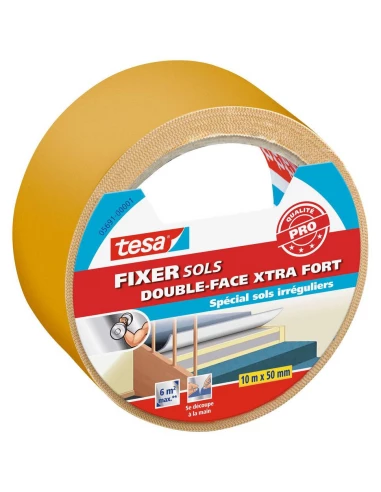 Fixer Sols - Double Face Extra Fort - Sols Irréguliers - TESA