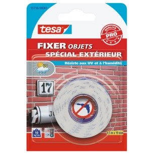 Fixer - Objets Spécial Extérieur 1,5mx19mm - TESA