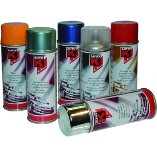 Peinture aérosol métalisée 400ml bleu le mans - BELTON AUTO-K