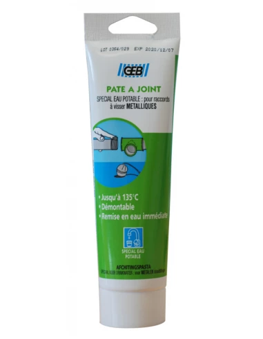 GEB Pâte à joint eau potable_125ml - GEB