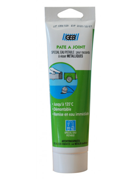 GEB Pâte à joint eau potable_125ml - GEB