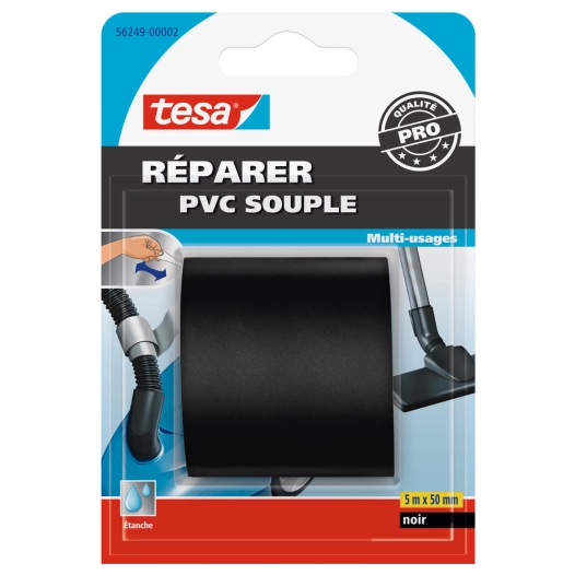 Réparer - PVC Souple Noir 50mmx5ml - TESA