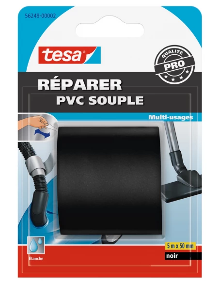 Réparer - PVC Souple Noir 50mmx5ml - TESA