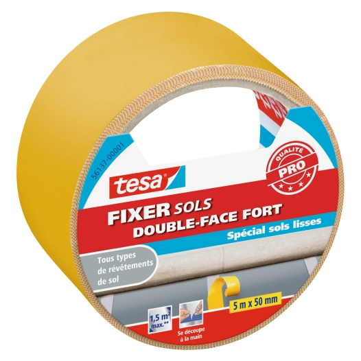 Fixer Sols - Double Face Fort 50mmx5m - TESA