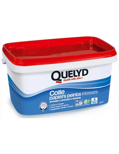 Colle papier peint intissé prêt à l'emploi 3kg - QUELYD