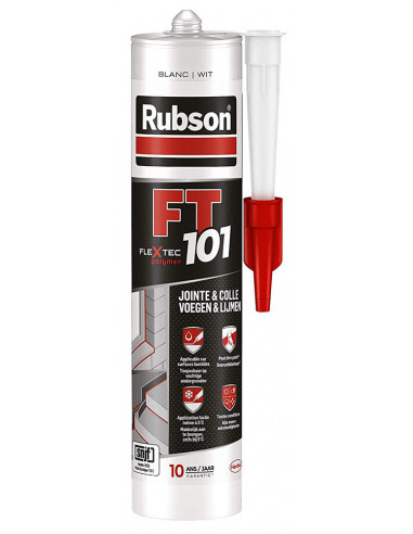 Mastic Ft101 Blanc 280ml - RUBSON