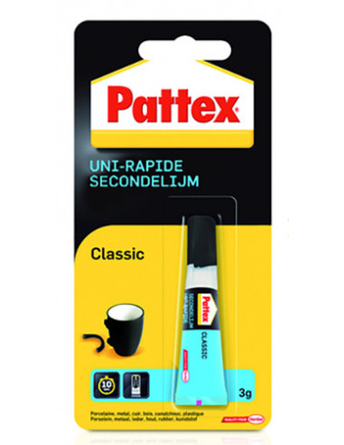 Pattex Uni-Rapide Classic Tube 3gr - PATTEX - 5410091263317 -  - 301462