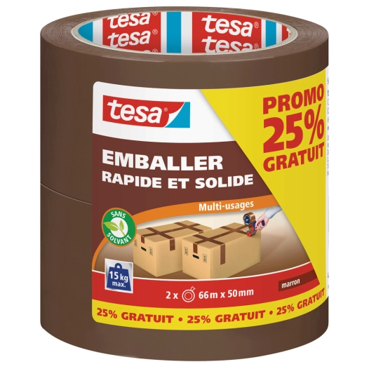 Tesa Lot2rlx Embal Pp66x50 25%Gra - TESA