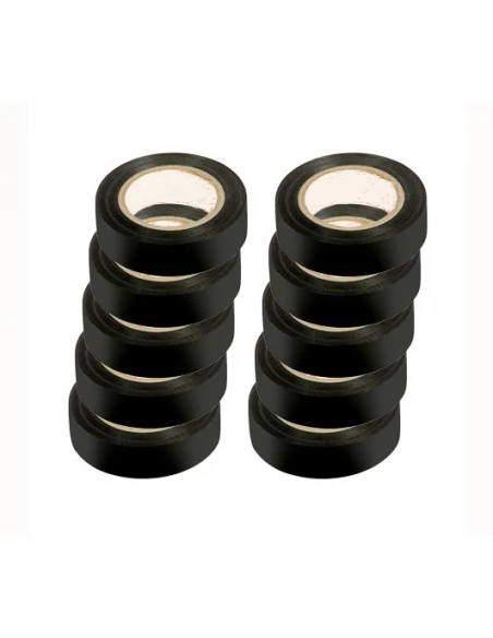 Adhésif PVC électrique 10mx15mm noir - EUROCEL