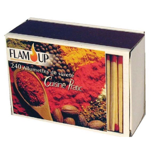 Allumette Menage 5cm Boite De 240 - FLAM UP