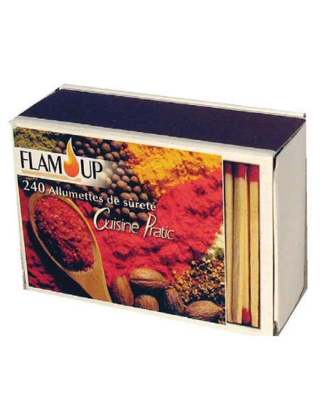 Allumette Menage 5cm Boite De 240 - FLAM UP