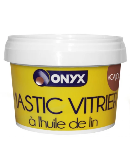 Mastic Vitrier Acajou Pot 1kg - ONYX