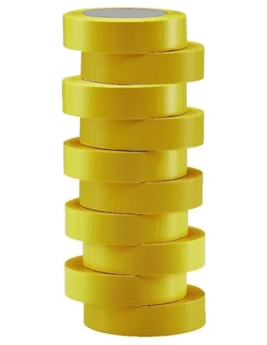 EUROCEL Adhésif PVC électrique_10mx15mm_jaune - EUROCEL