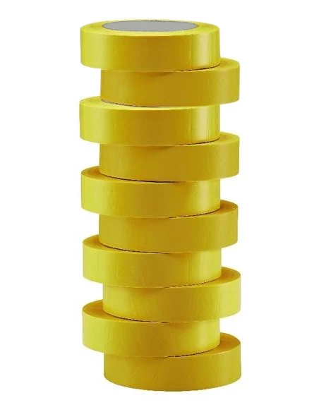 EUROCEL Adhésif PVC électrique_10mx15mm_jaune - EUROCEL
