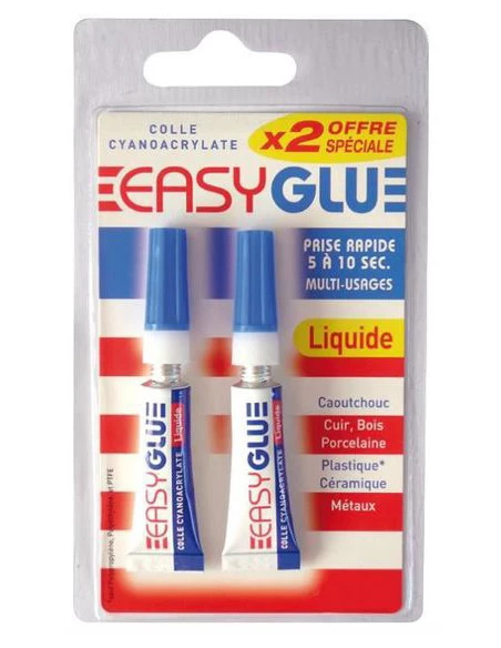 Easy Glue Lot De 2 Tubes De 3gr - EASY GLUE