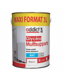 Peinture Glycero Multi Support blanc Mat 3 litres - ADDICT - 3661521131054 -  - 103738