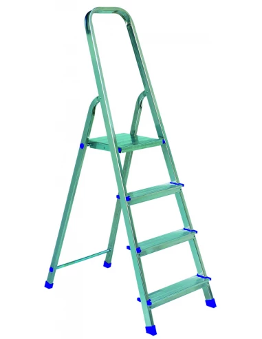 VERITT Escabeau acier/alu_4_marches_2_59m - VERITT