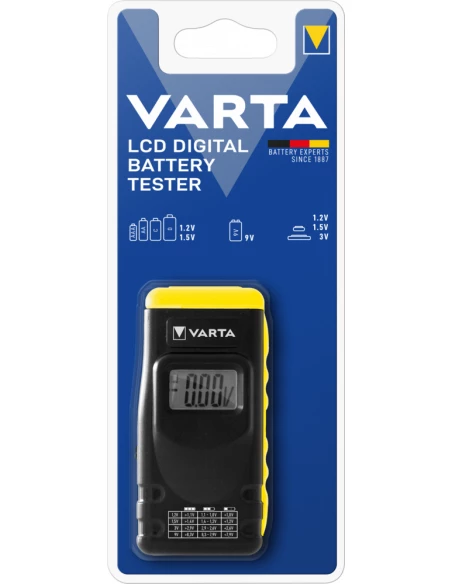 Tester Piles Varta Digital Lcd 891