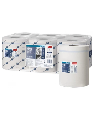 Lot 6 Papier Essu Tork Reflex Blanc - TORK