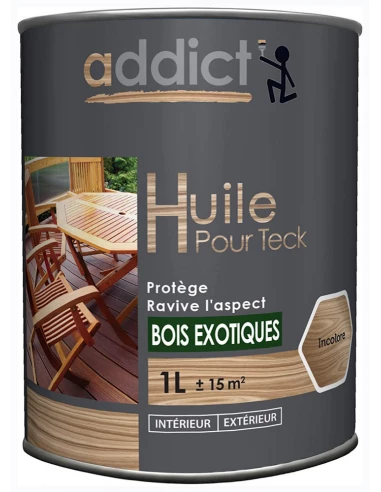 ADDICT Huile pour teck 1 litre - ADDICT
