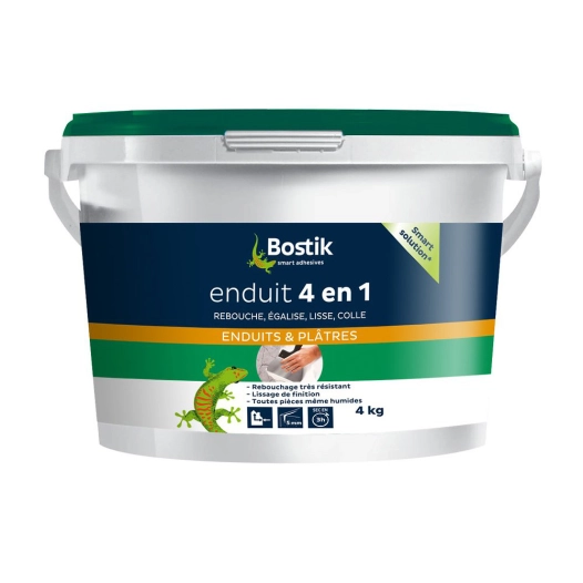 BOSTIK Enduit 4-en-1 pâte_4kg - BOSTIK
