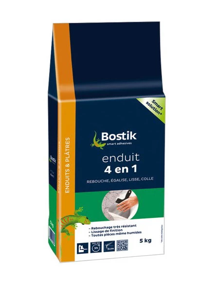 BOSTIK Enduit 4-en-1 poudre_5kg - BOSTIK