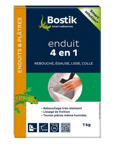 BOSTIK Enduit 4-en-1 poudre_1kg - BOSTIK