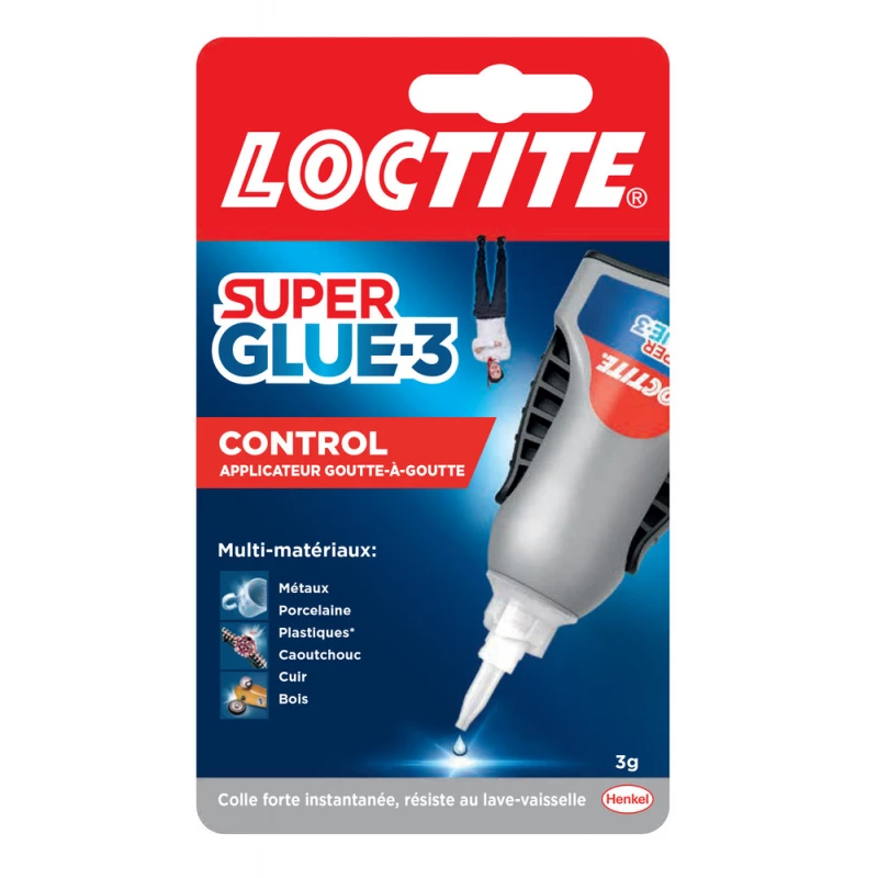 Superglue-3 Liquide Control 3g - LOCTITE